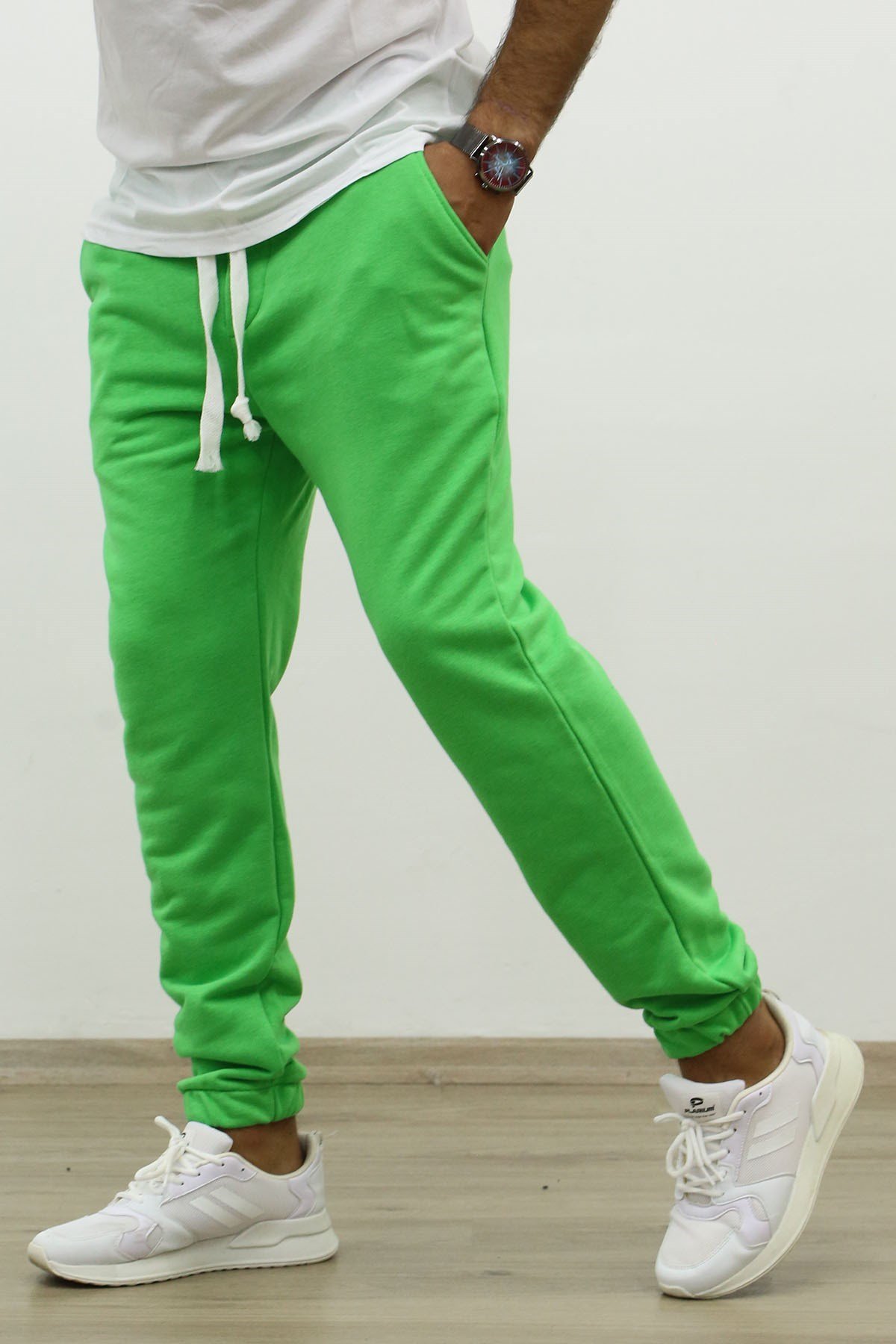 Madmext Basic Yeşil Erkek Eşofman 4829