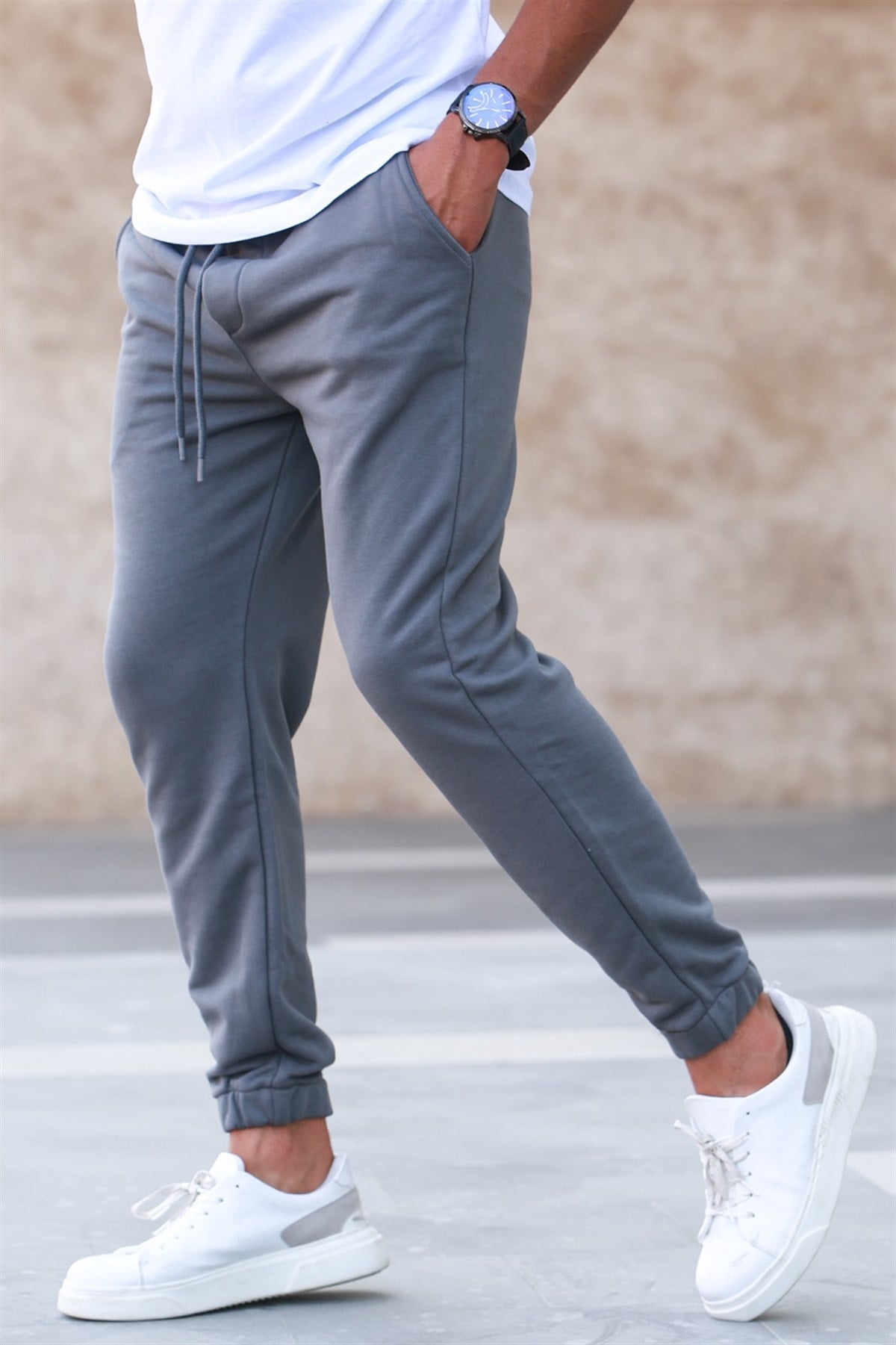 Madmext Füme Basic Eşofman 5424