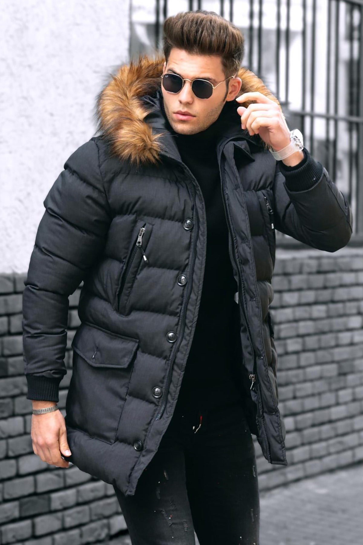 Madmext Sarı Şişme Mont 4909