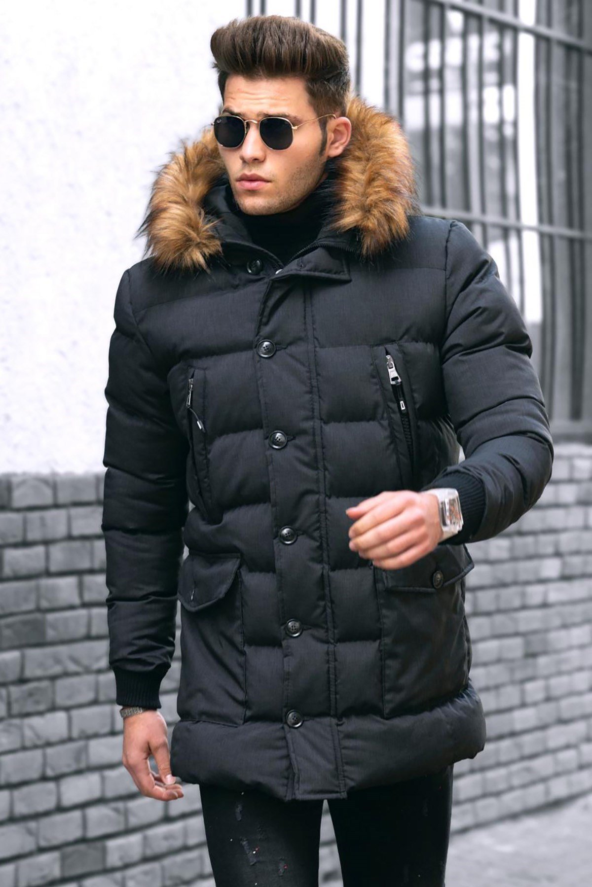 Madmext Sarı Şişme Mont 4909