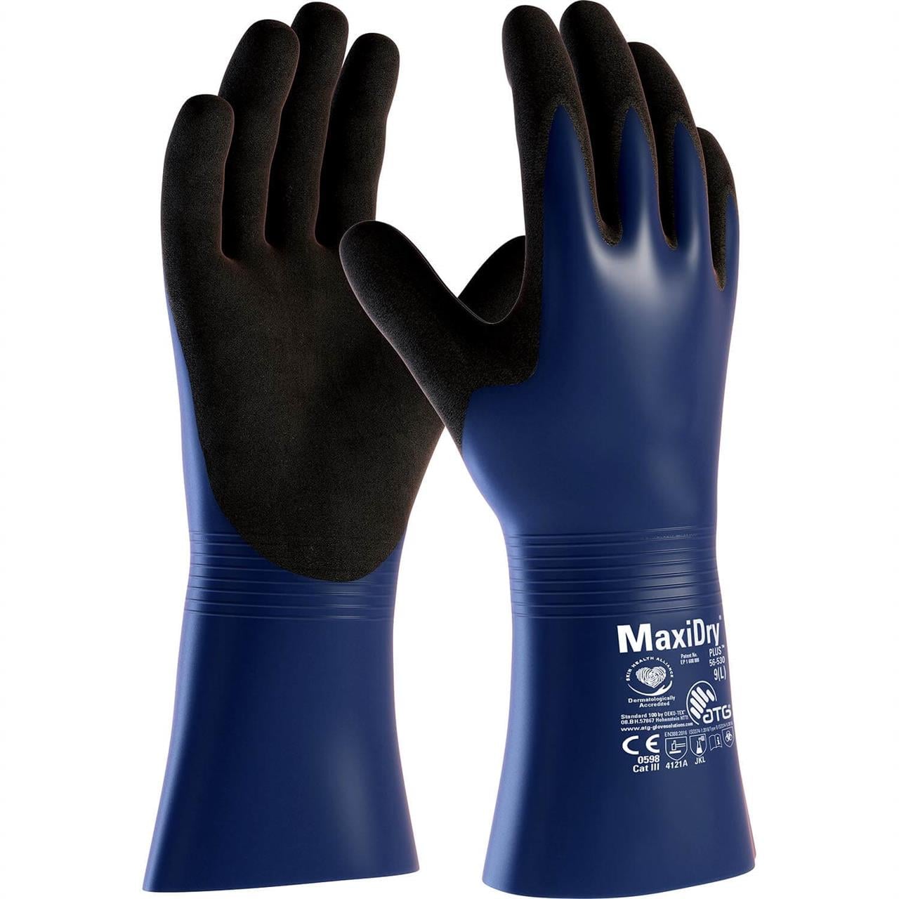 MaxiDry® Plus™ 56-530 Kimyasal İş Eldiveni
