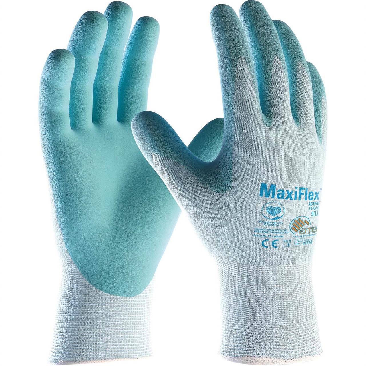 MaxiFlex® Active™ 34-824 Aloe vera ve E vitaminli İş Eldiveni