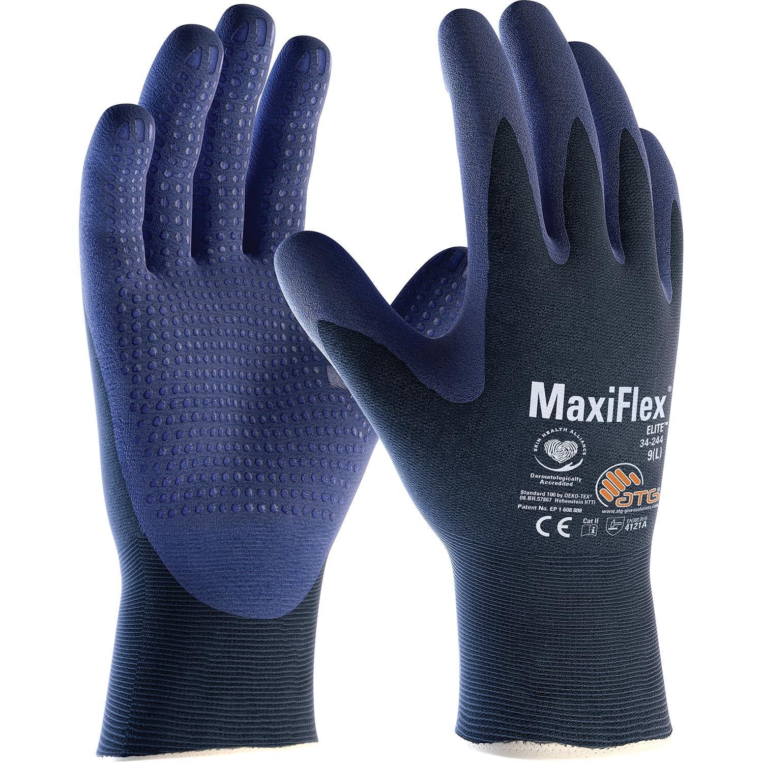 MaxiFlex® Elite™ 34-244 Sadece 14 Gram Ağırlığında En İnce İş Eldiveni34-244/6