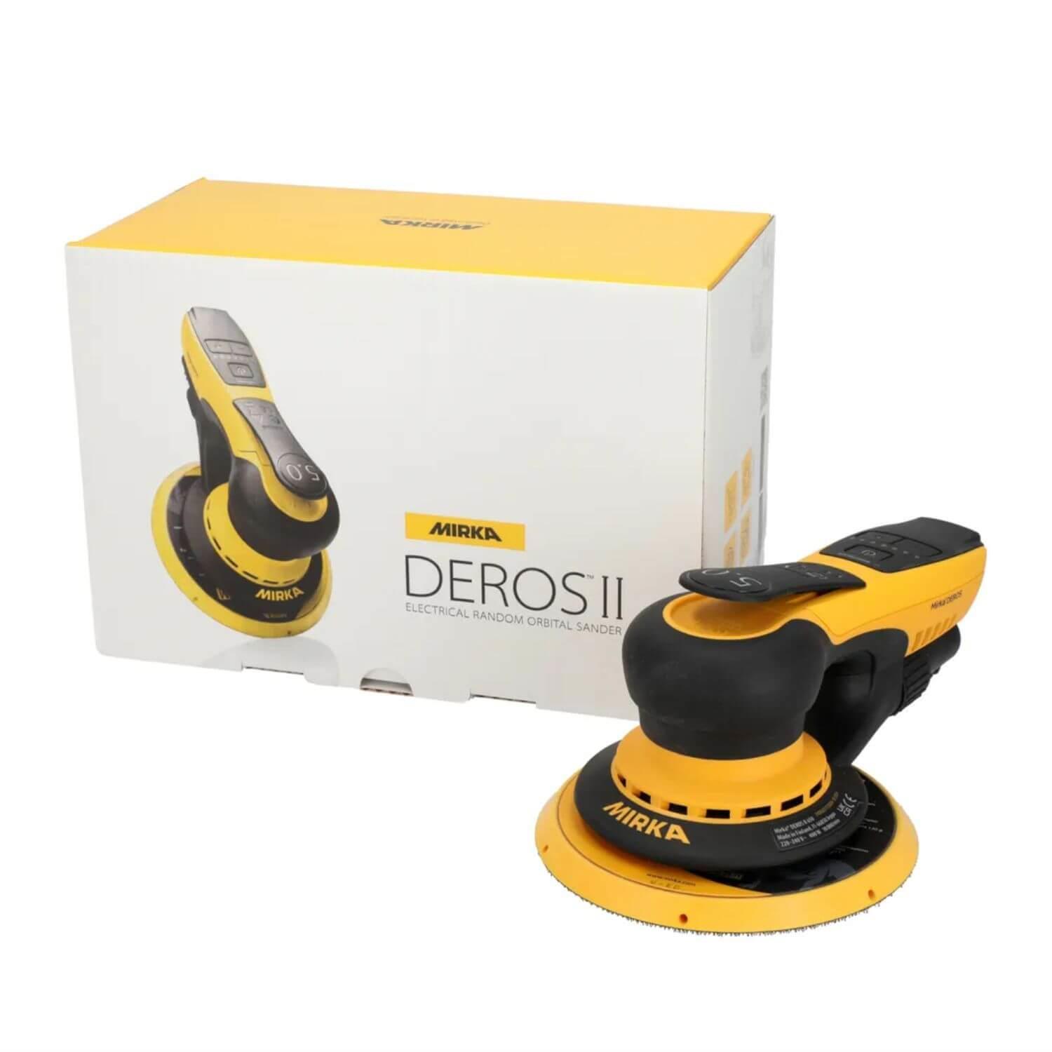 MIRKAMirka Deros II 650CV 150mm 5,0 Orbit Zımpara Makinesi MIRKAMID6504044