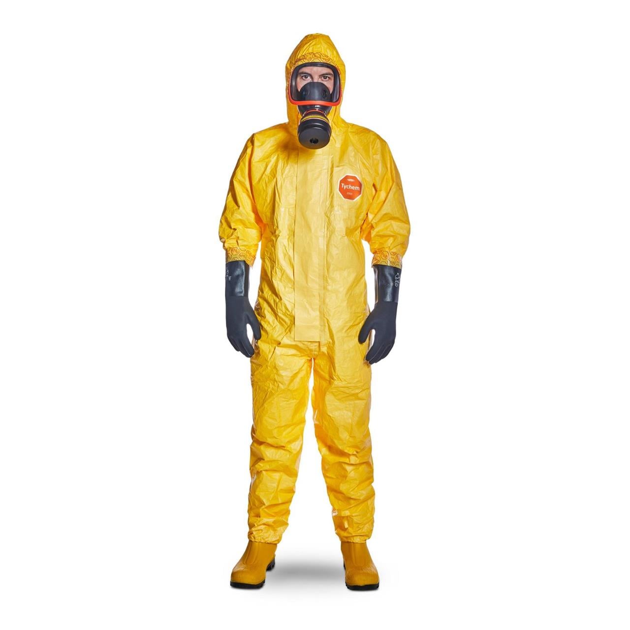 Tychem® 2000 C Fermuarlı ve Yapışkanlı Kimyasal Koruyucu Tulum