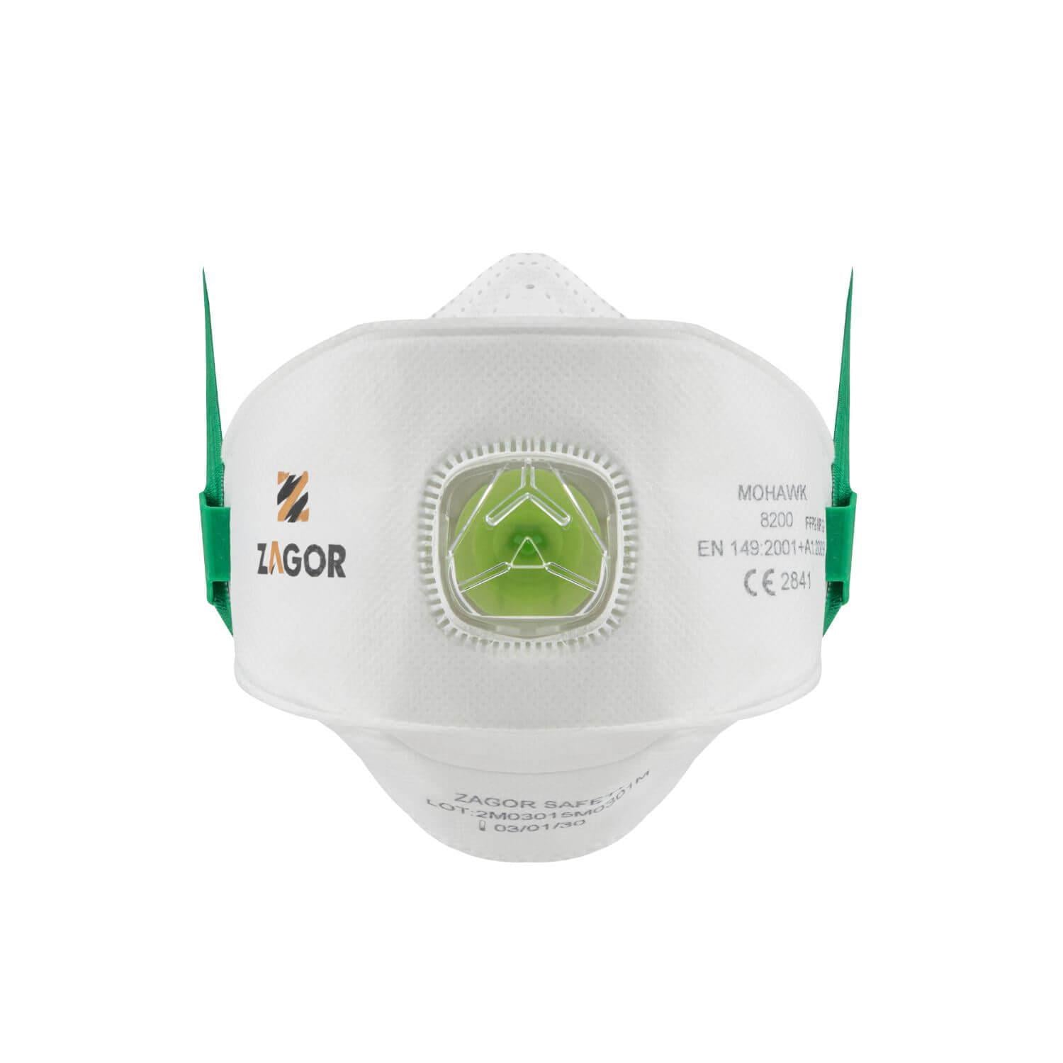 ZAGORZagor 8200 FFP2 NR 3 Panel Katlanabilir Ventilli Maske, MNA CE SertifikalıZGR-8200