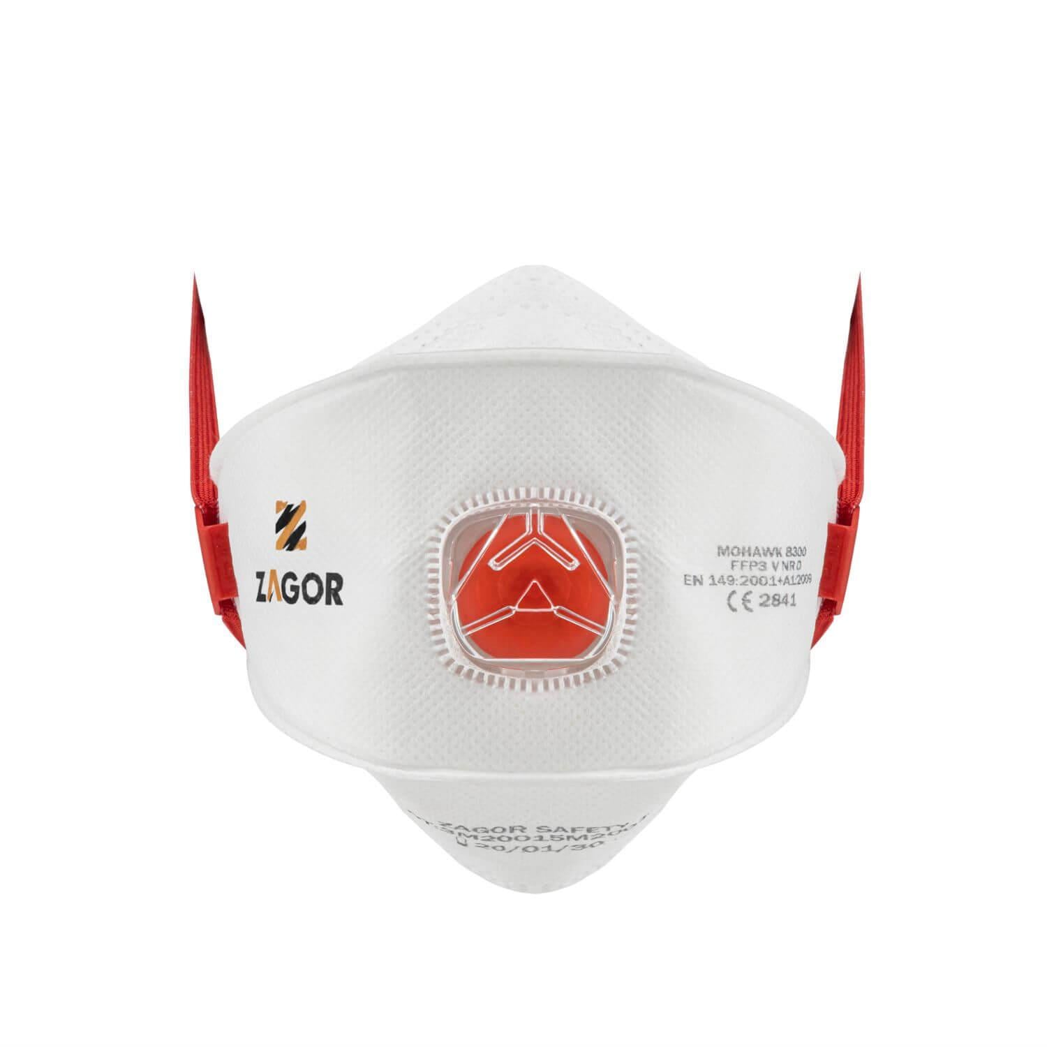 ZAGORZagor 8300 FFP3 NR D 3 Panel Katlanabilir Ventilli Maske, MNA CE SertifikalıZGR-8300