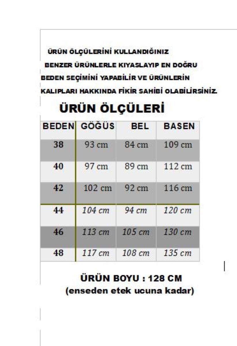 Doque Araboy İnce Dokümlü Kot Tunik Yarım Pardesü Giyçık Kap Yazlık 54053