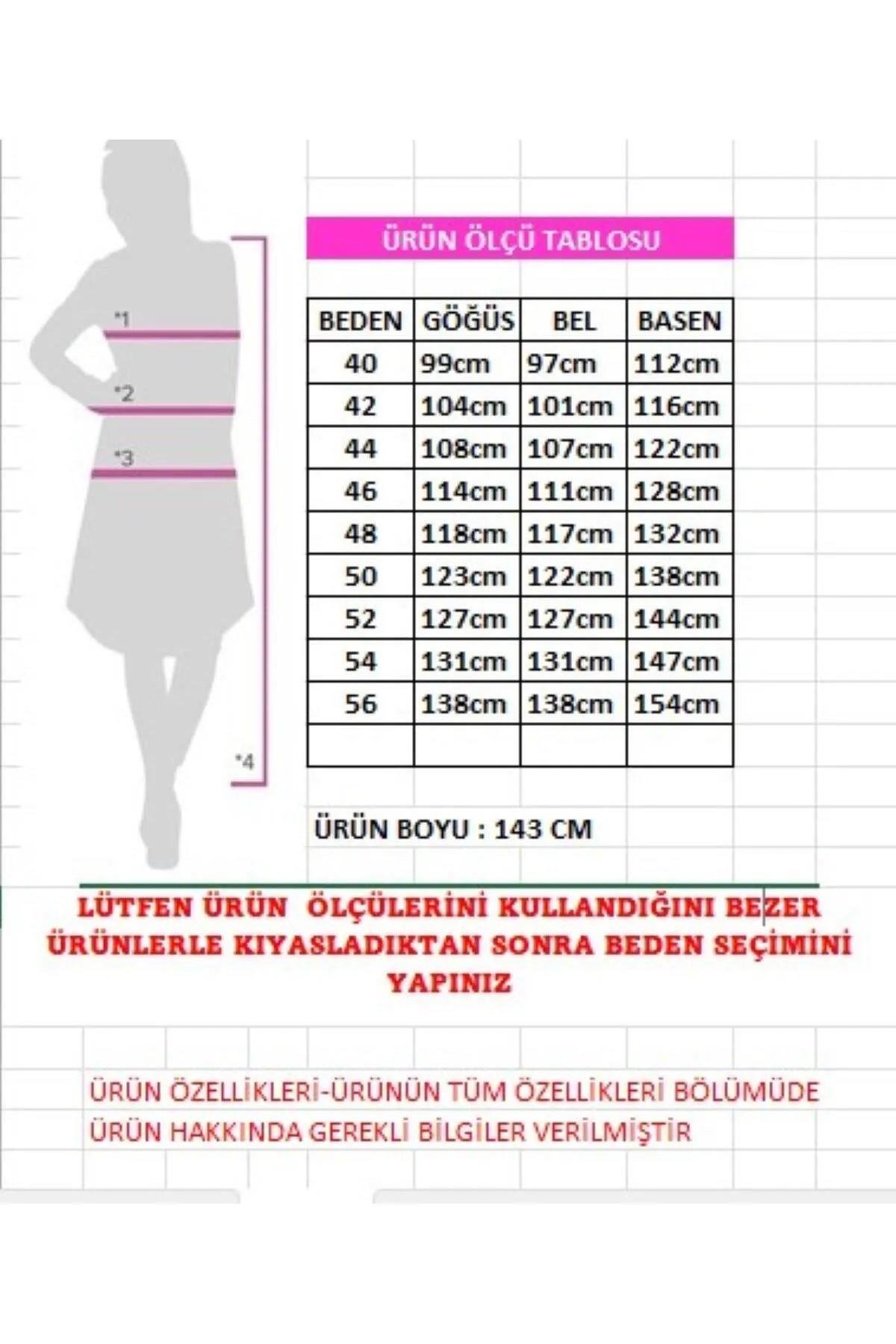 Günay Karaca Yazlık Kadın Tesettür Pardesü Ferace Düğmeli 4915