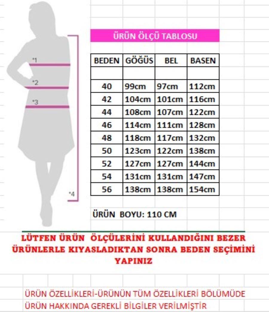 Günay Karaca Yazlık Kadın Tesettür Yarım Pardesü Ferace Kap Giyçık 4915K
