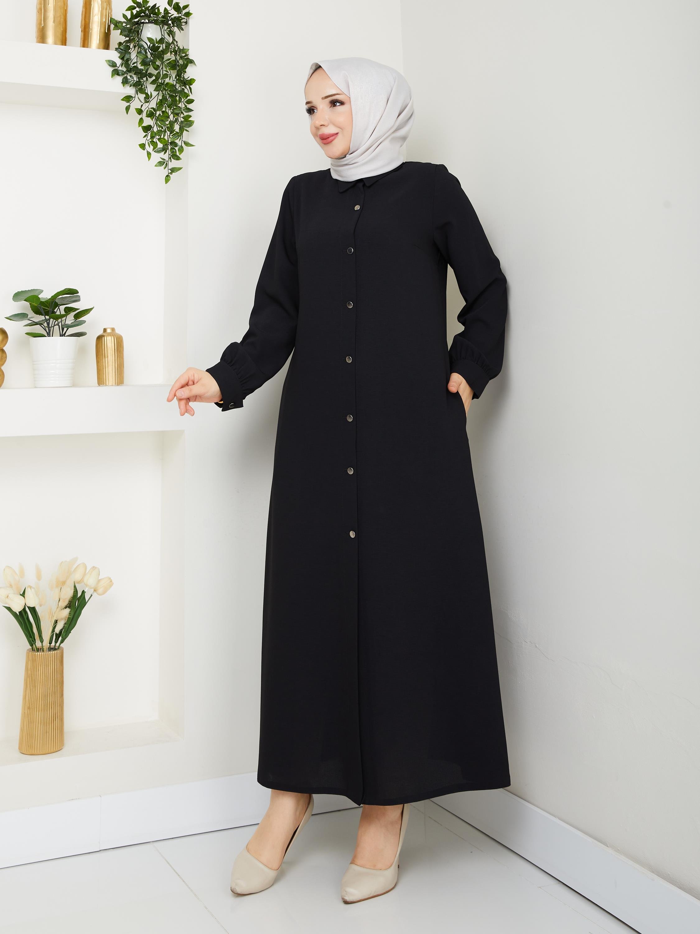 Günay Karaca Yazlık Tunik Kap Giyçık Araboy 126 cm Ferace 4885