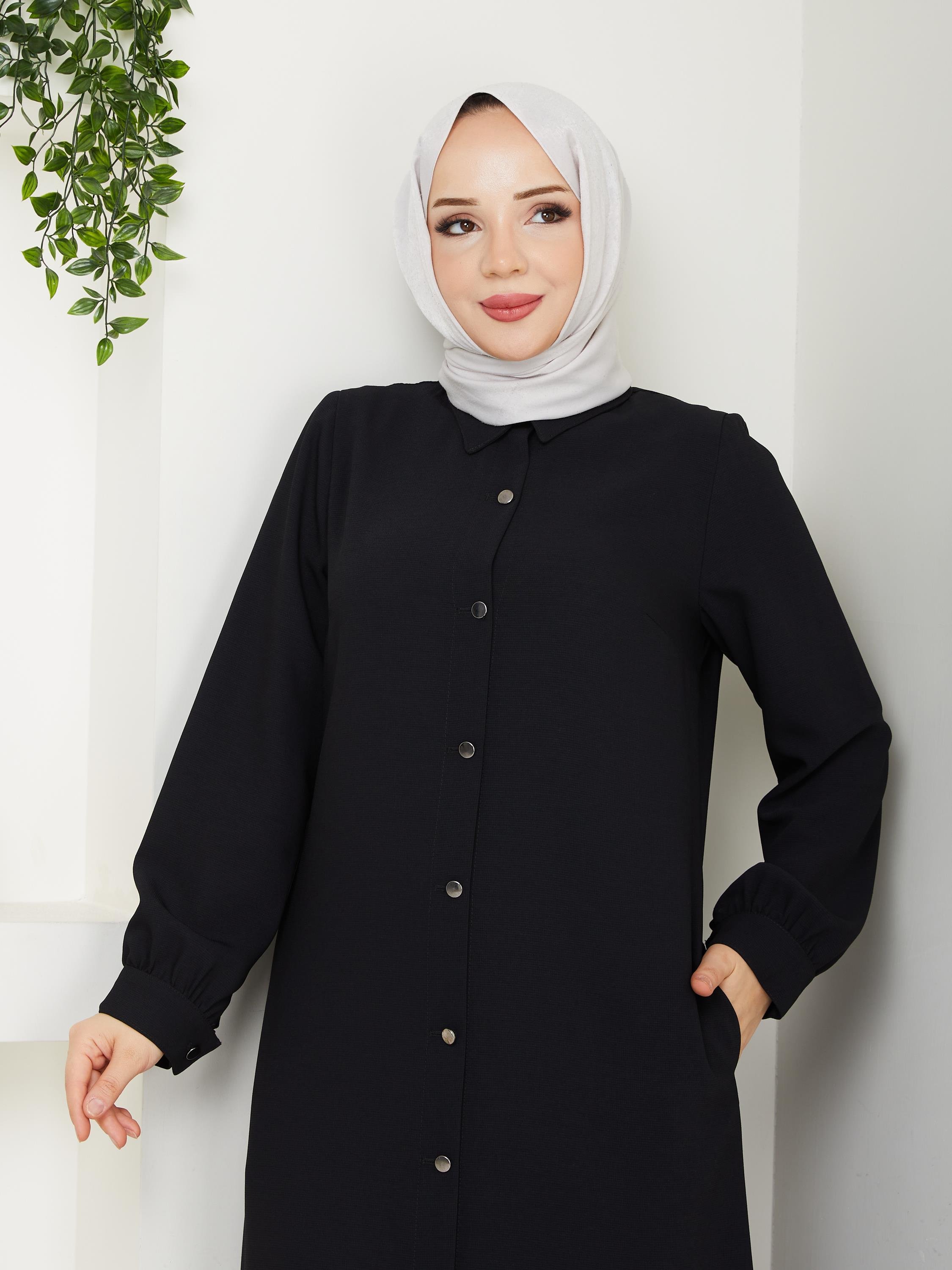 Günay Karaca Yazlık Tunik Kap Giyçık Araboy 126 cm Ferace 4885