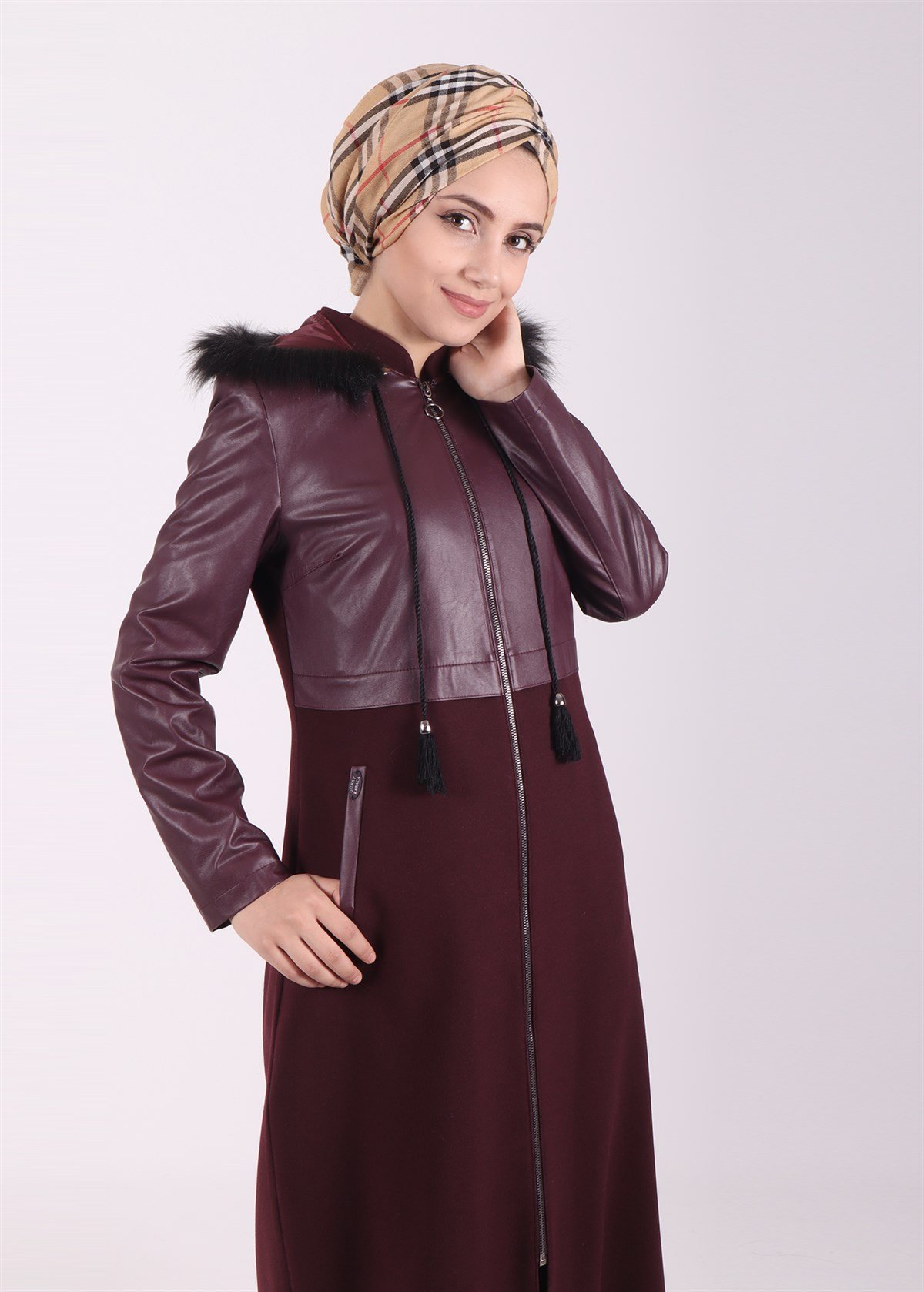 Günay Karaca Derili Kışlık Kaşe Pardesü