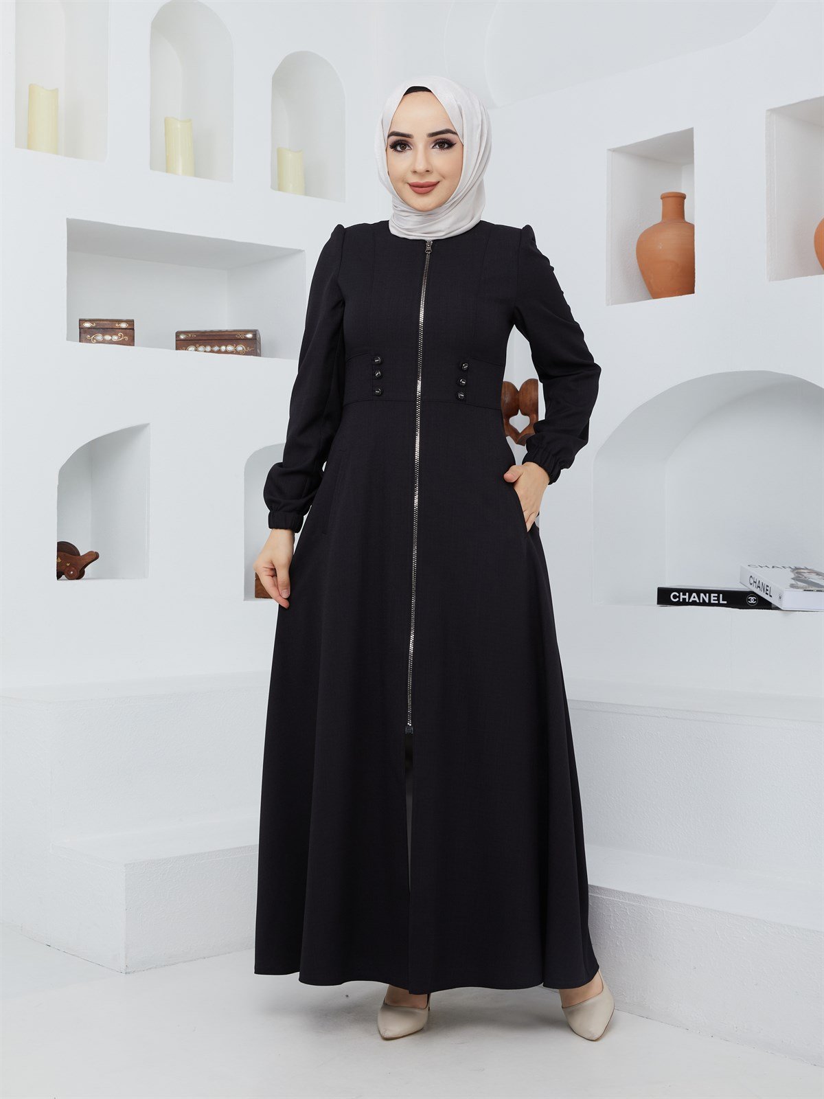 Günay Karaca Hakim Yaka Mevlana Model Pardesü 4590