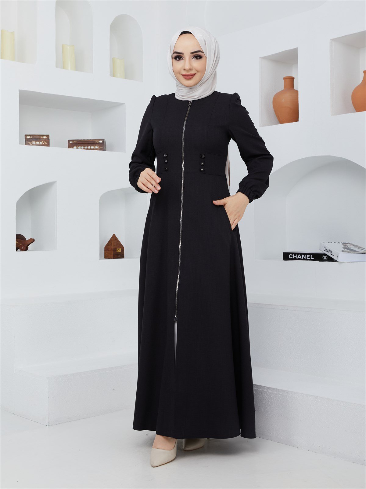 Günay Karaca Hakim Yaka Mevlana Model Pardesü 4590