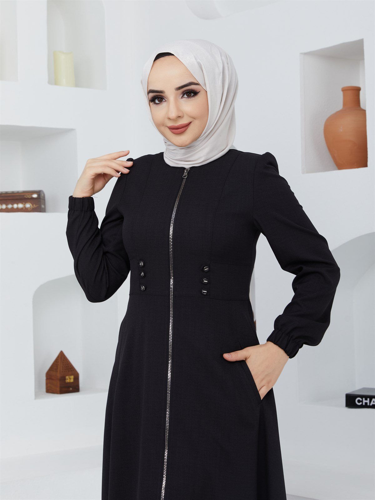 Günay Karaca Hakim Yaka Mevlana Model Pardesü 4590