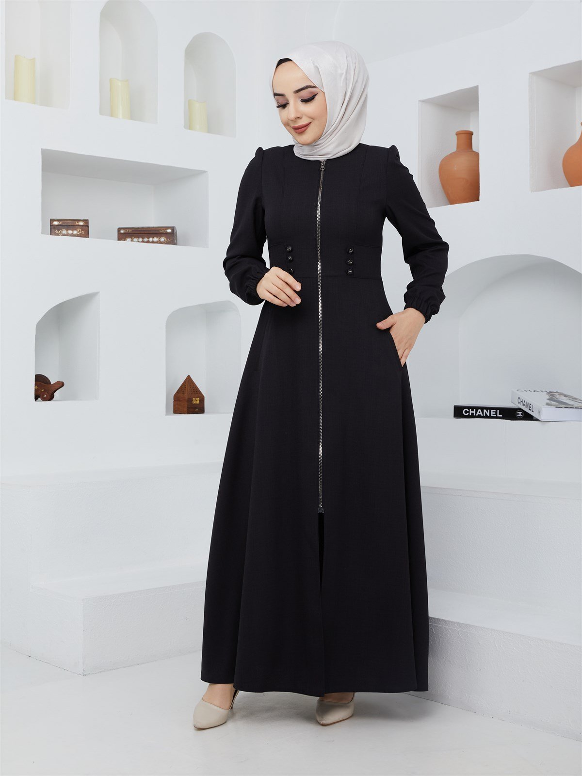 Günay Karaca Hakim Yaka Mevlana Model Pardesü 4590