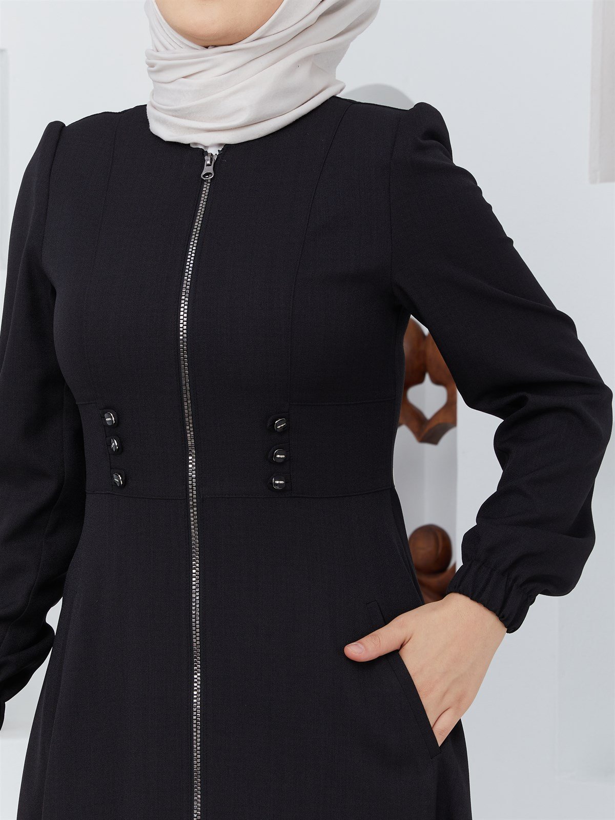 Günay Karaca Hakim Yaka Mevlana Model Pardesü 4590