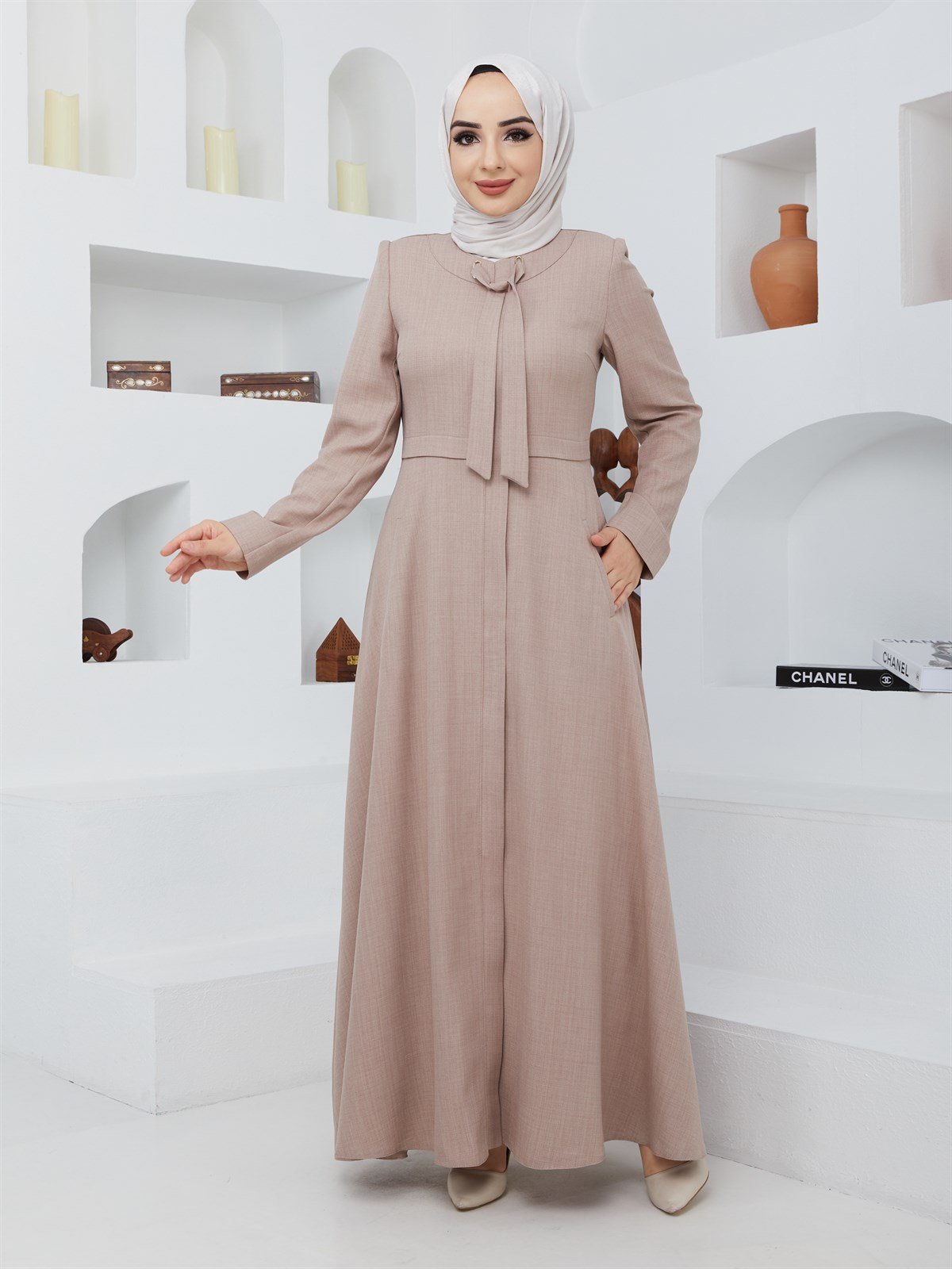 Günay Karaca İpli Mevlana Model Pardesü 4595
