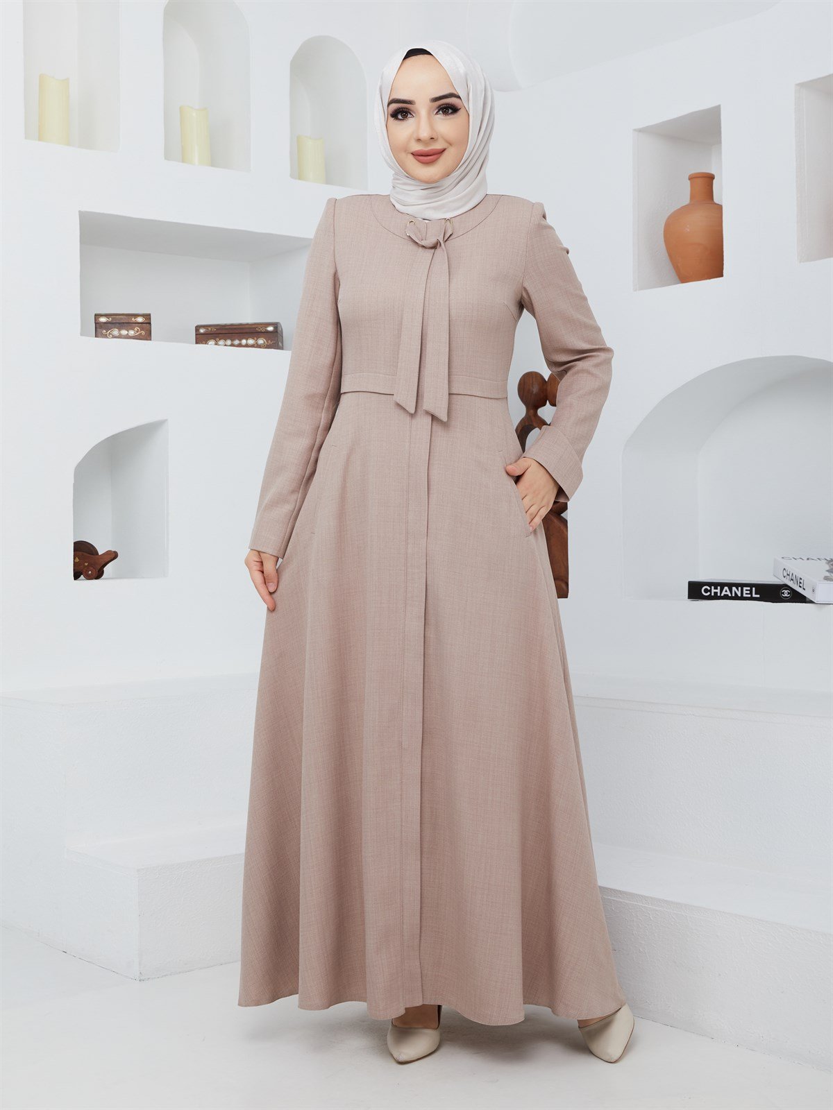 Günay Karaca İpli Mevlana Model Pardesü 4595