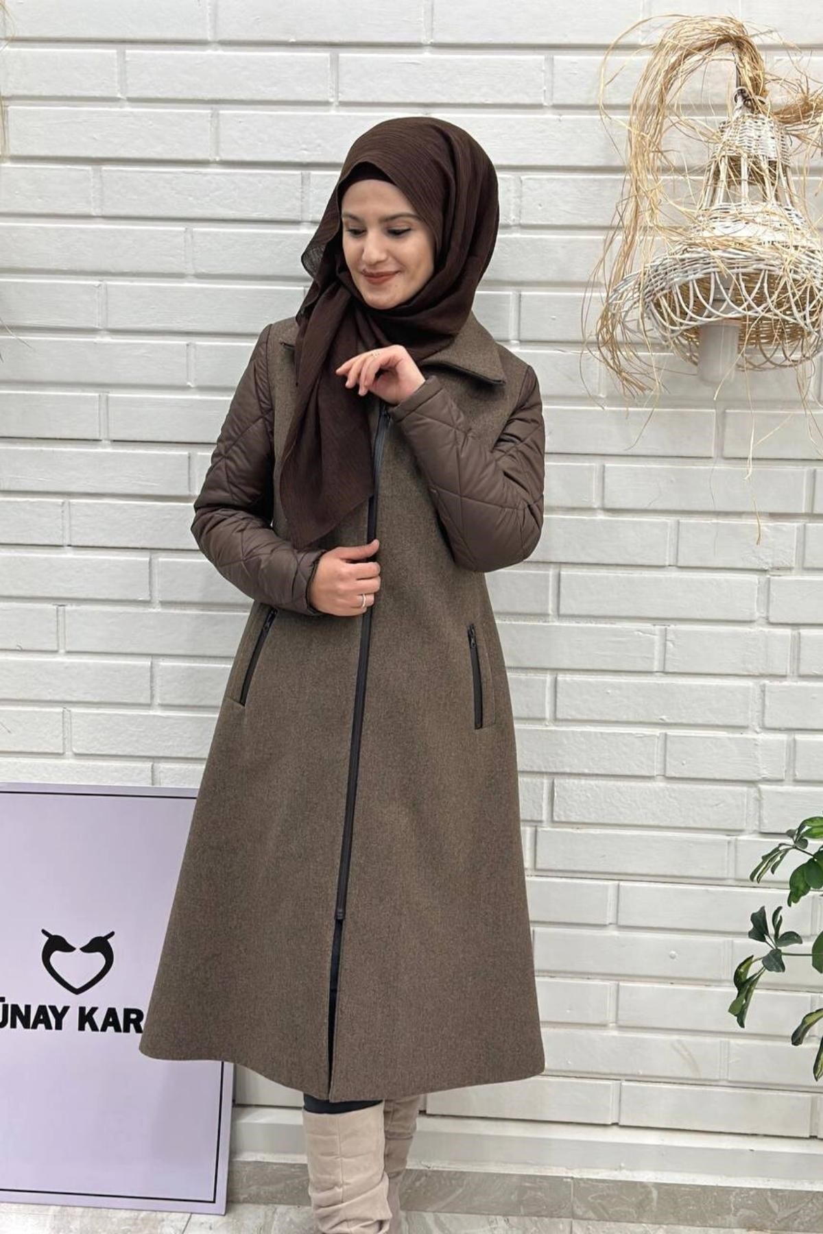 Kaşe Kışlık Kaban, Kadın Kışlık Mont