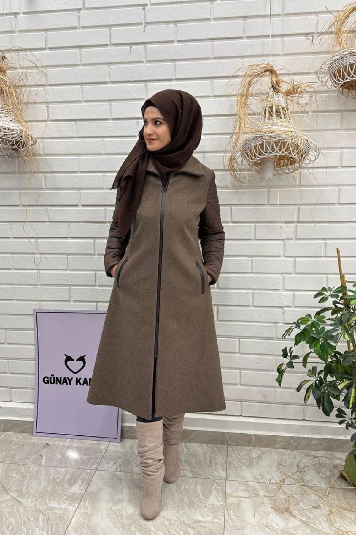 Kaşe Kışlık Kaban, Kadın Kışlık Mont