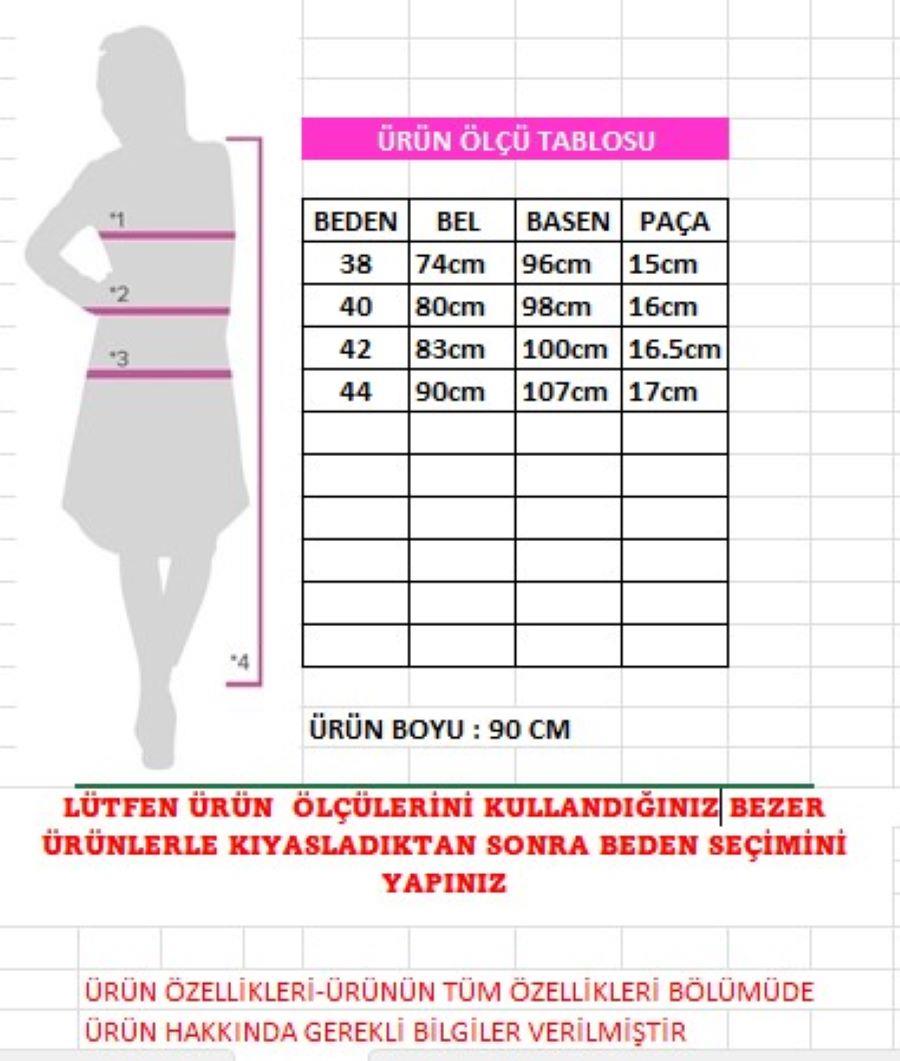 Doque Kadın Kumaş Pantolon Dar Paça Esnek Cepli 59014