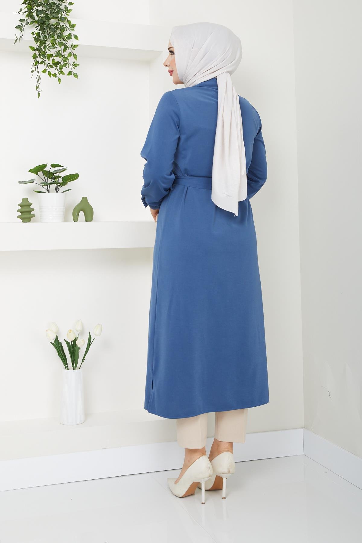 Doque Kadın Tesettür Tunik Giyçık Kap Mevsimlik 61028