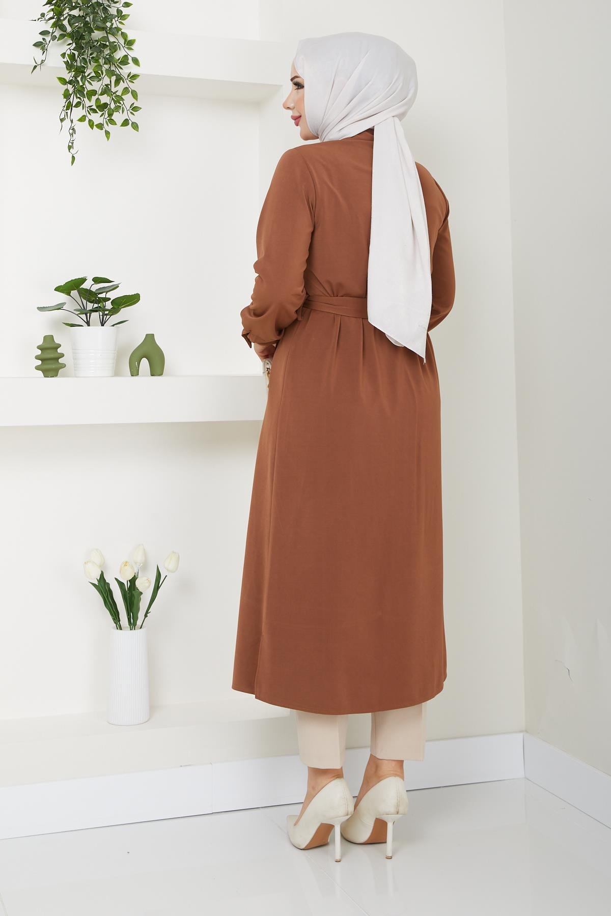 Doque Kadın Tesettür Tunik Giyçık Kap Mevsimlik 61028