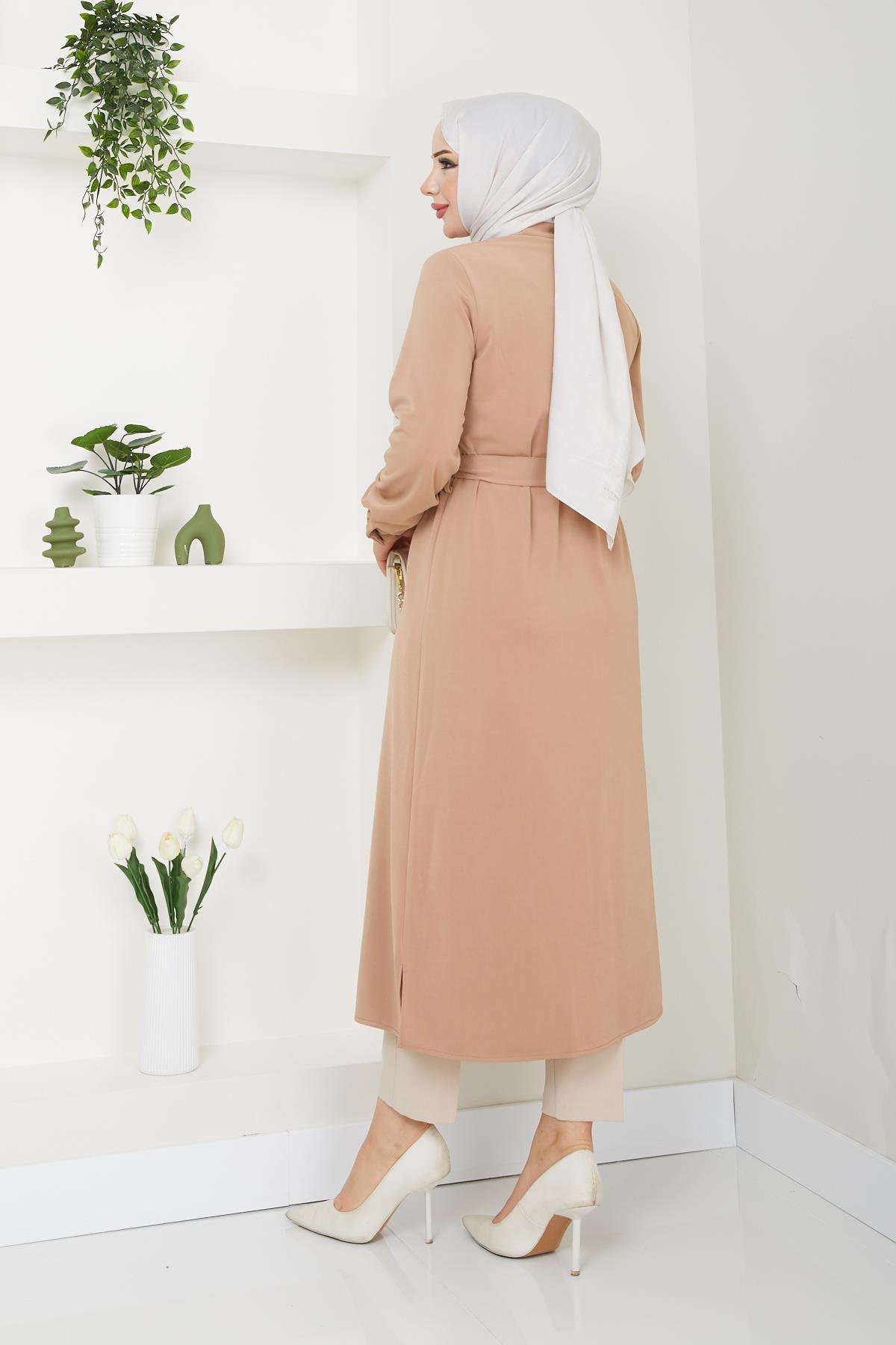 Doque Kadın Tesettür Tunik Giyçık Kap Mevsimlik 61028