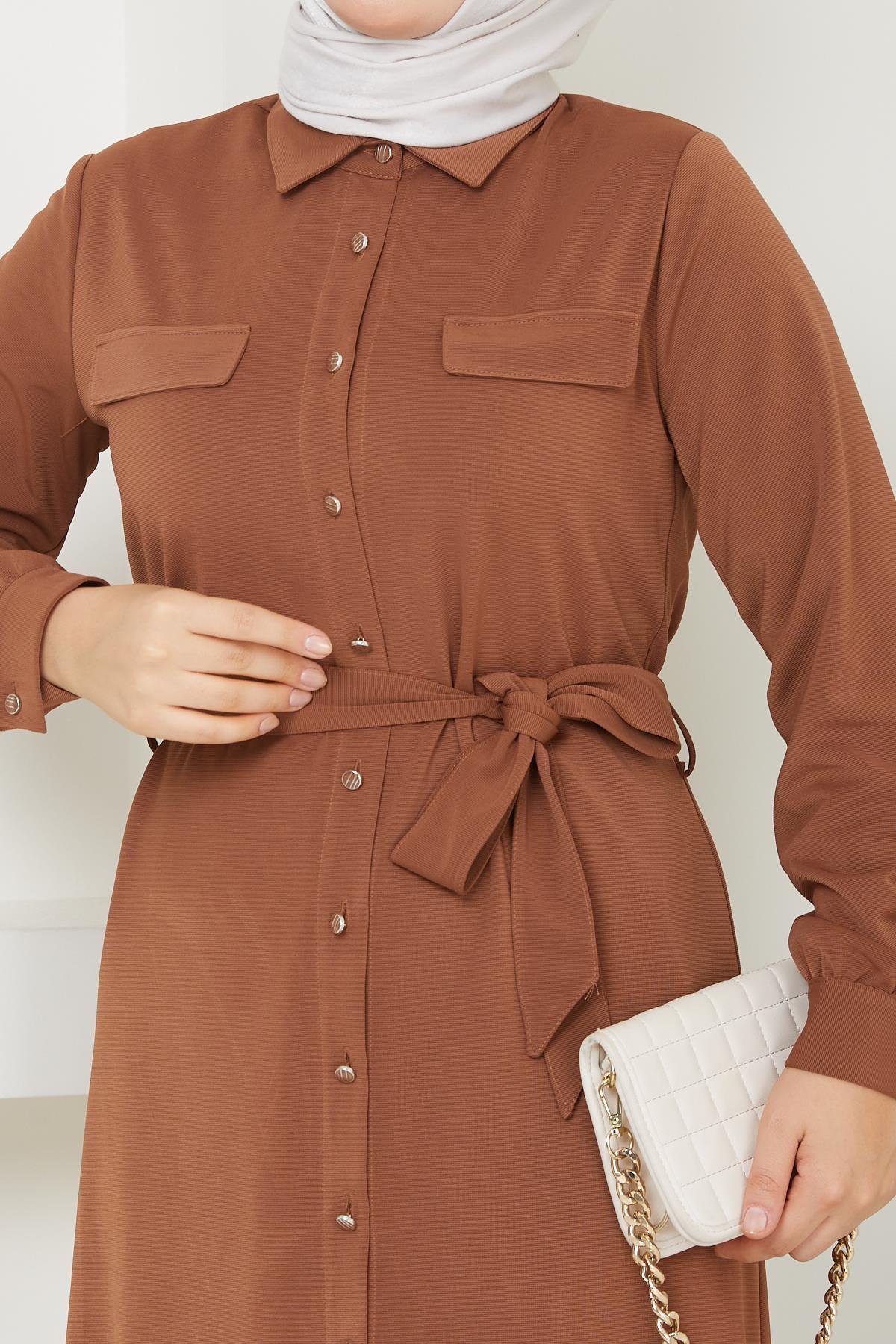 Doque Kadın Tesettür Tunik Giyçık Kap Mevsimlik 61028