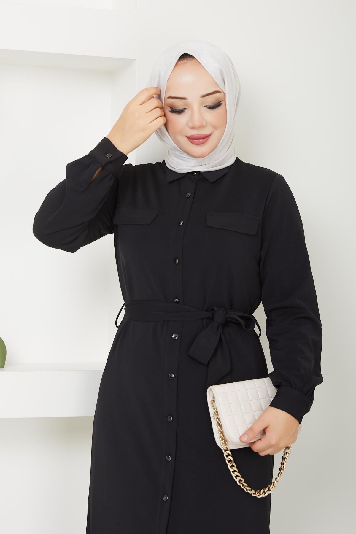 Doque Kadın Tesettür Tunik Giyçık Kap Mevsimlik 61028