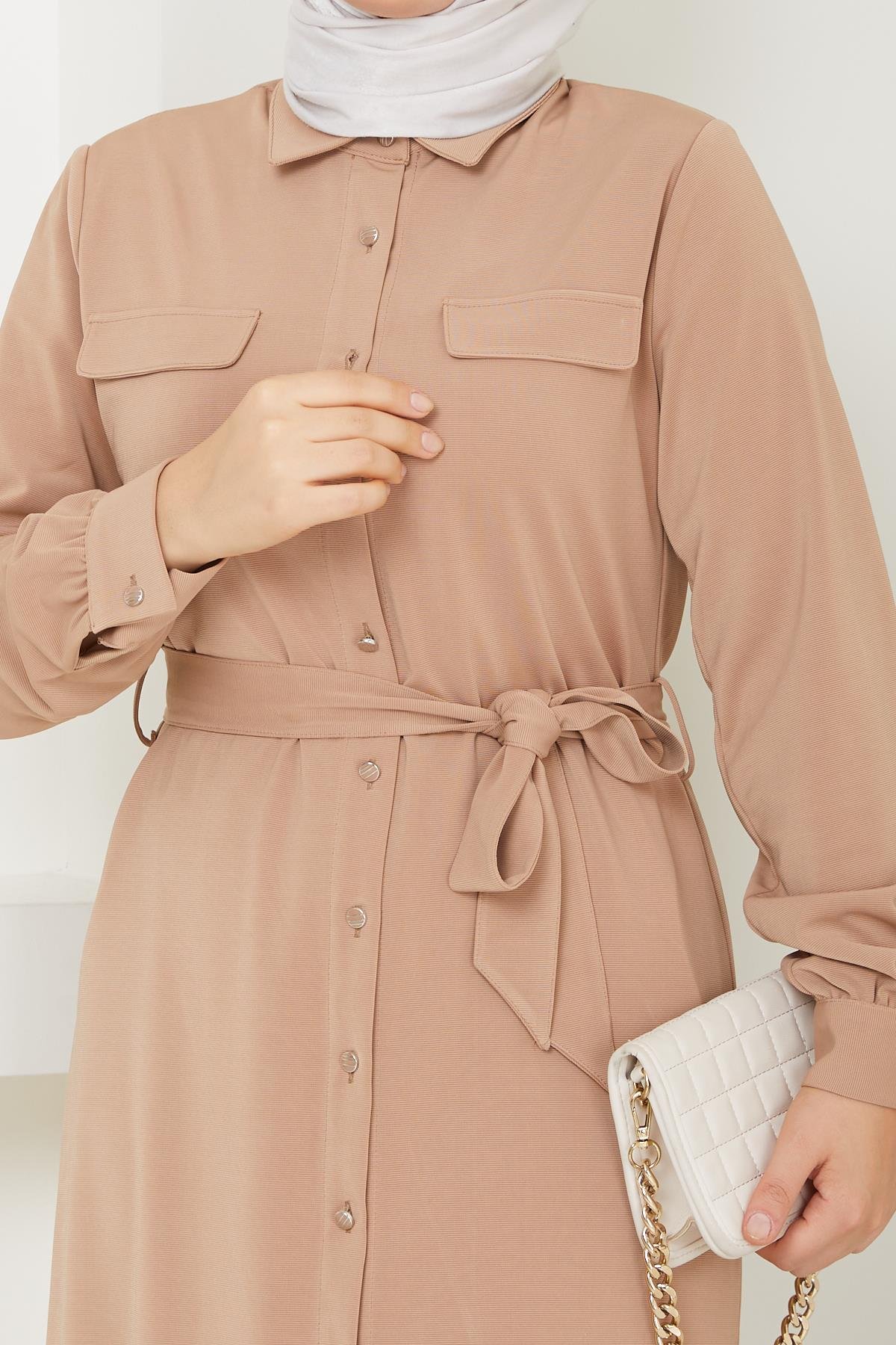 Doque Kadın Tesettür Tunik Giyçık Kap Mevsimlik 61028