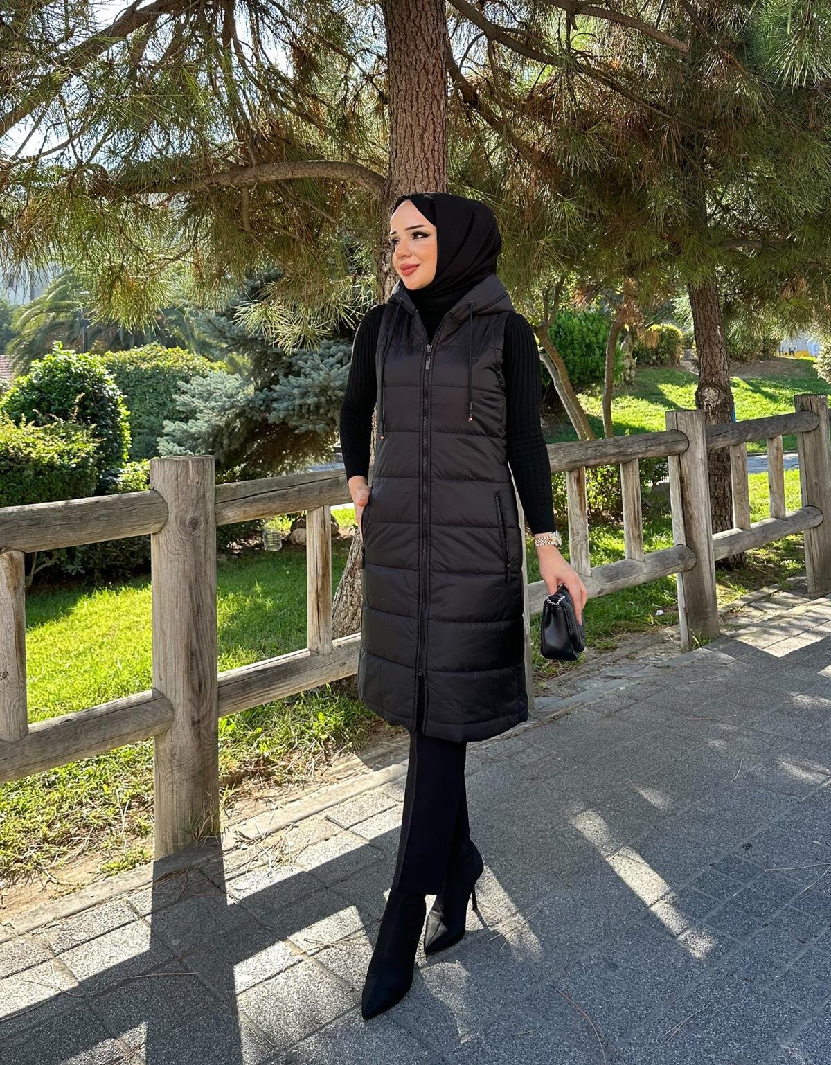 Doque Kadın Kapitone Elyaf Dolgulu Şişme Kışlık Yelek 50001