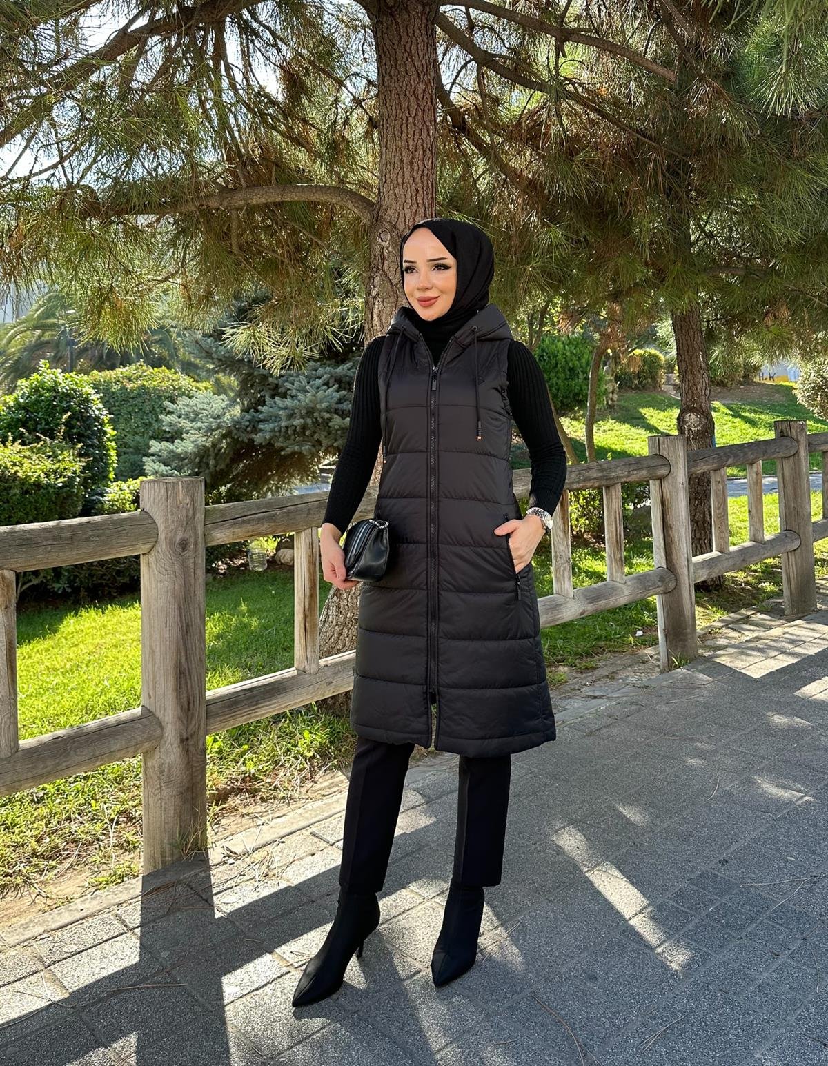 Doque Kadın Kapitone Elyaf Dolgulu Şişme Kışlık Yelek 50001