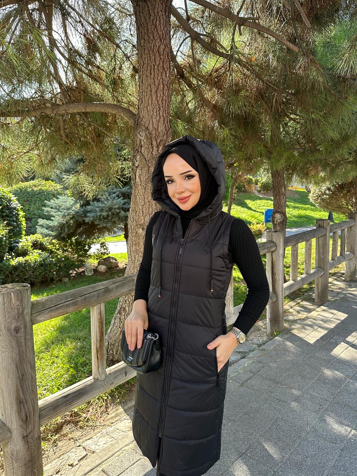 Doque Kadın Kapitone Elyaf Dolgulu Şişme Kışlık Yelek 50001