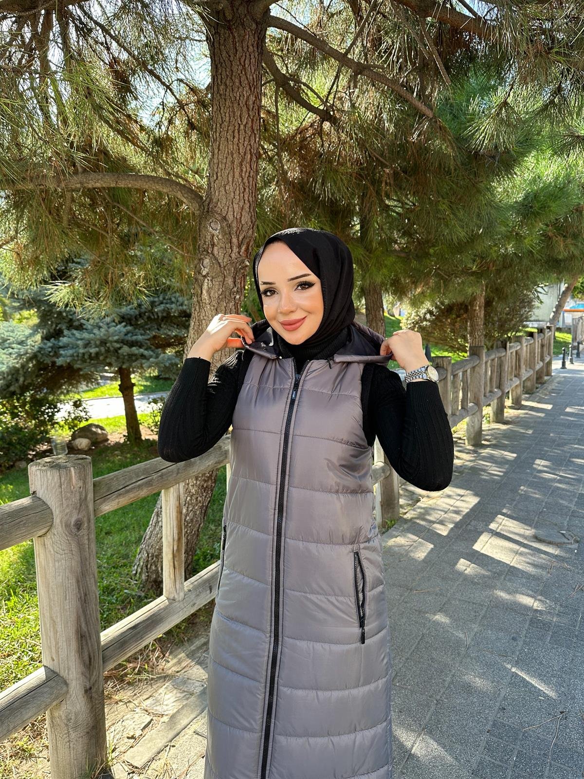 Doque Kadın Kapitone Şişme Kadın Kışlık Yelek 50003