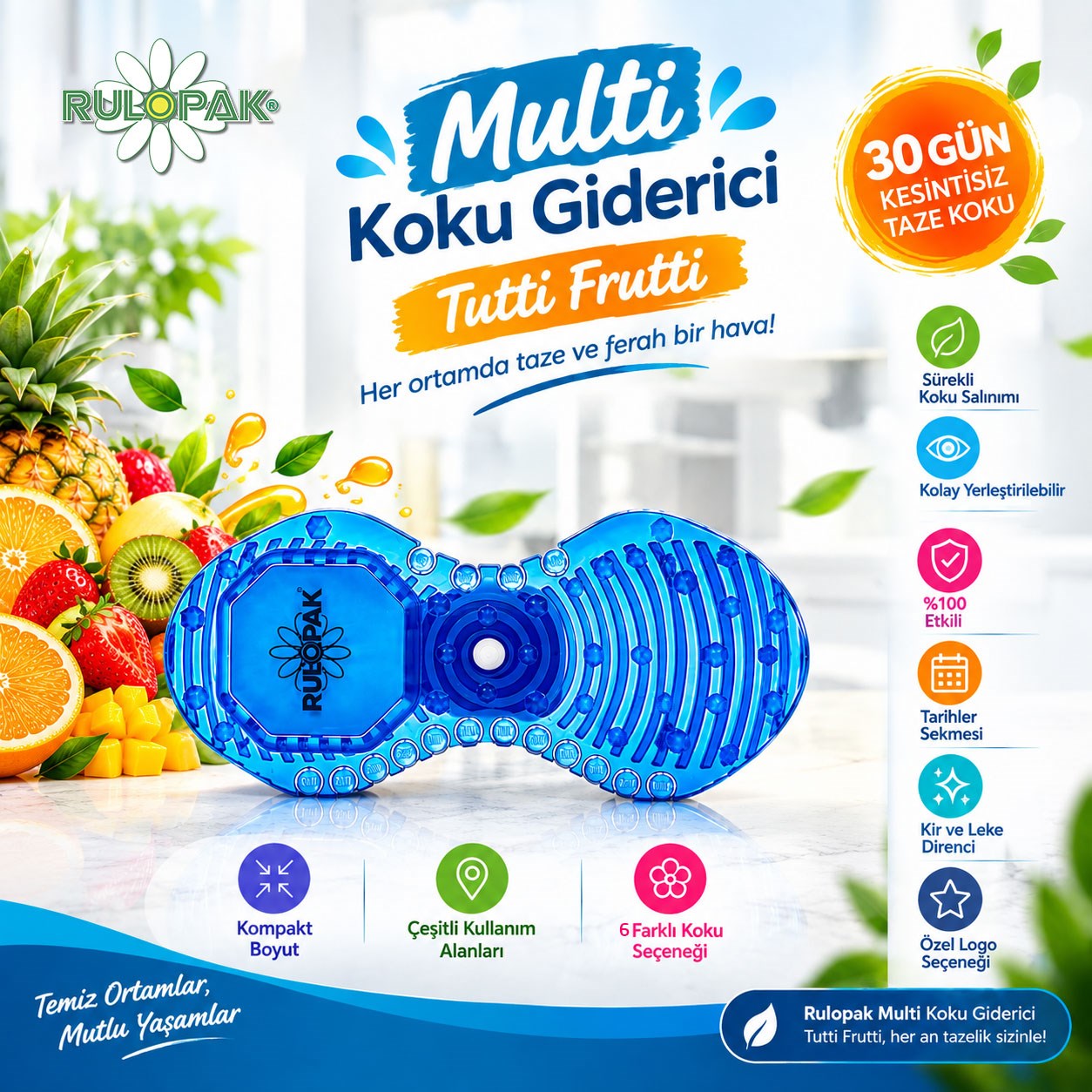 200815 MULTİ Koku Giderici (Tutti Frutti)