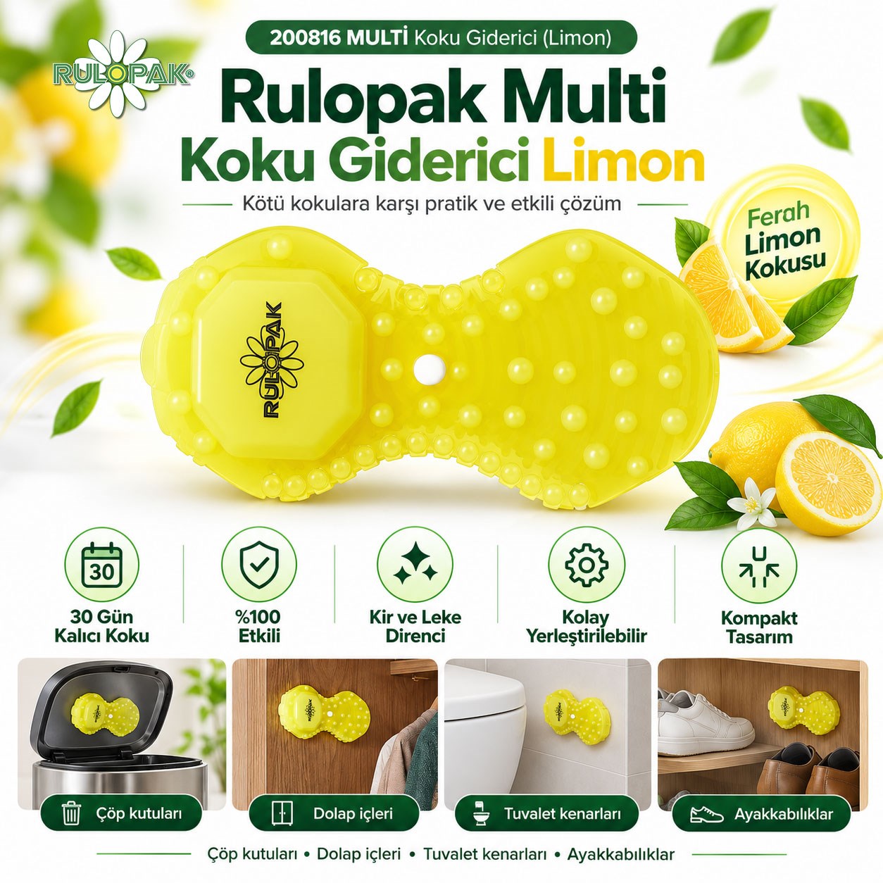 200816 MULTİ Koku Giderici (Limon)