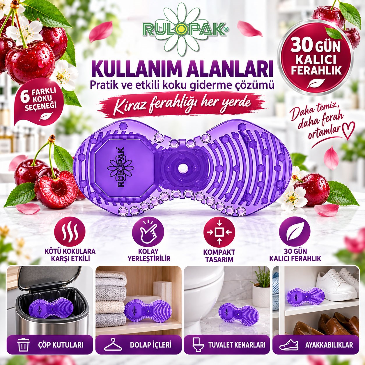 200819 MULTİ Koku Giderici (Cherry)