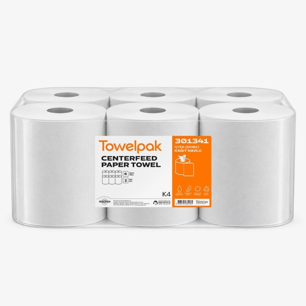 301341 Towelpak İçten Çekmeli Havlu K-4