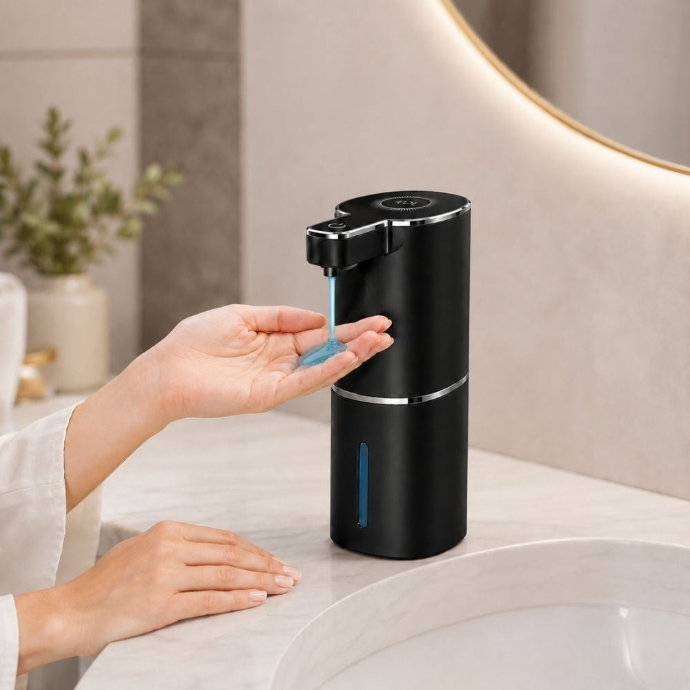 403835 Sensörlü Tezgahüstü Sıvı Sabun Dispenseri Siyah