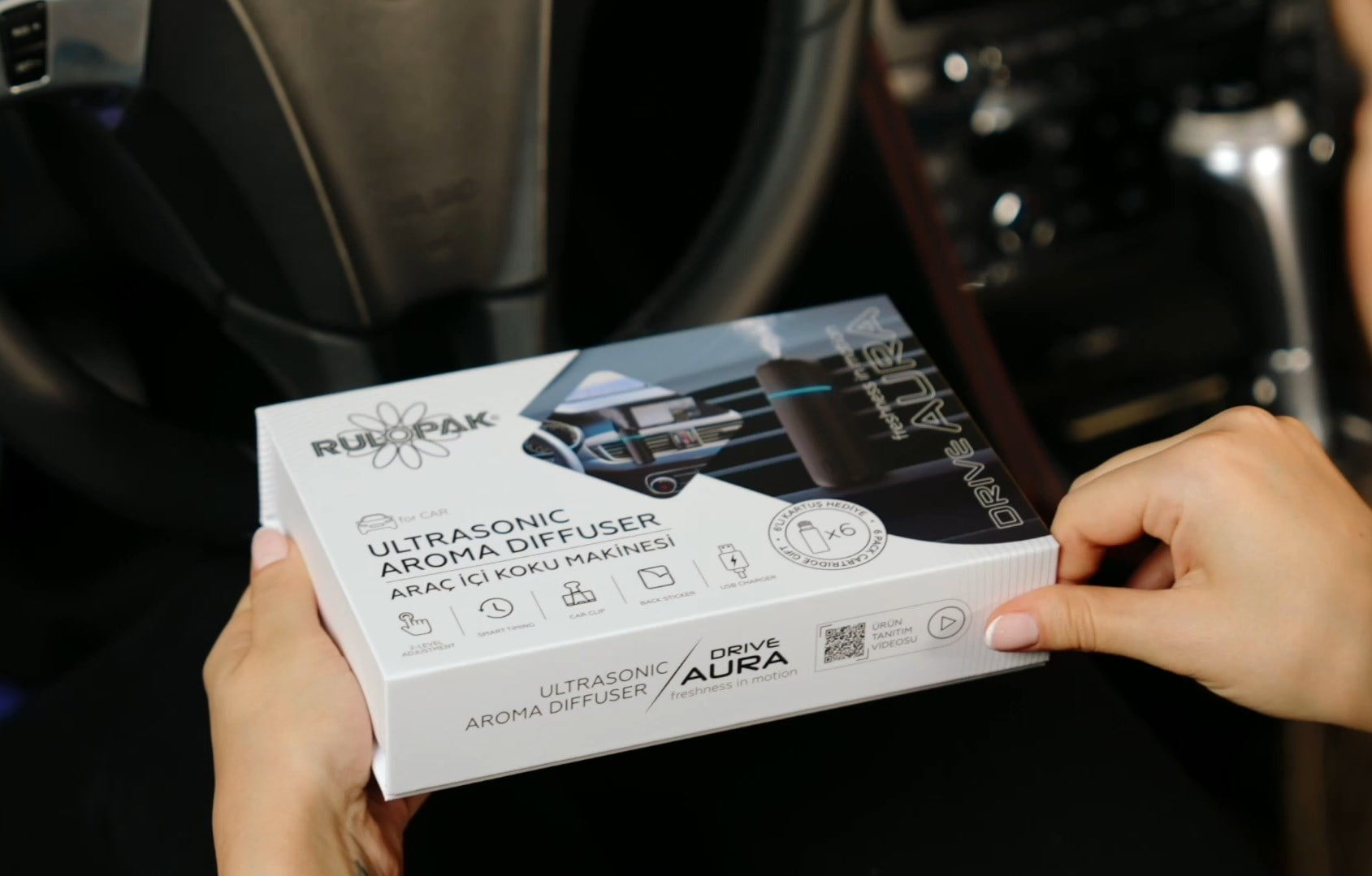 DRIVE AURA Araç İçi Koku Makinesi