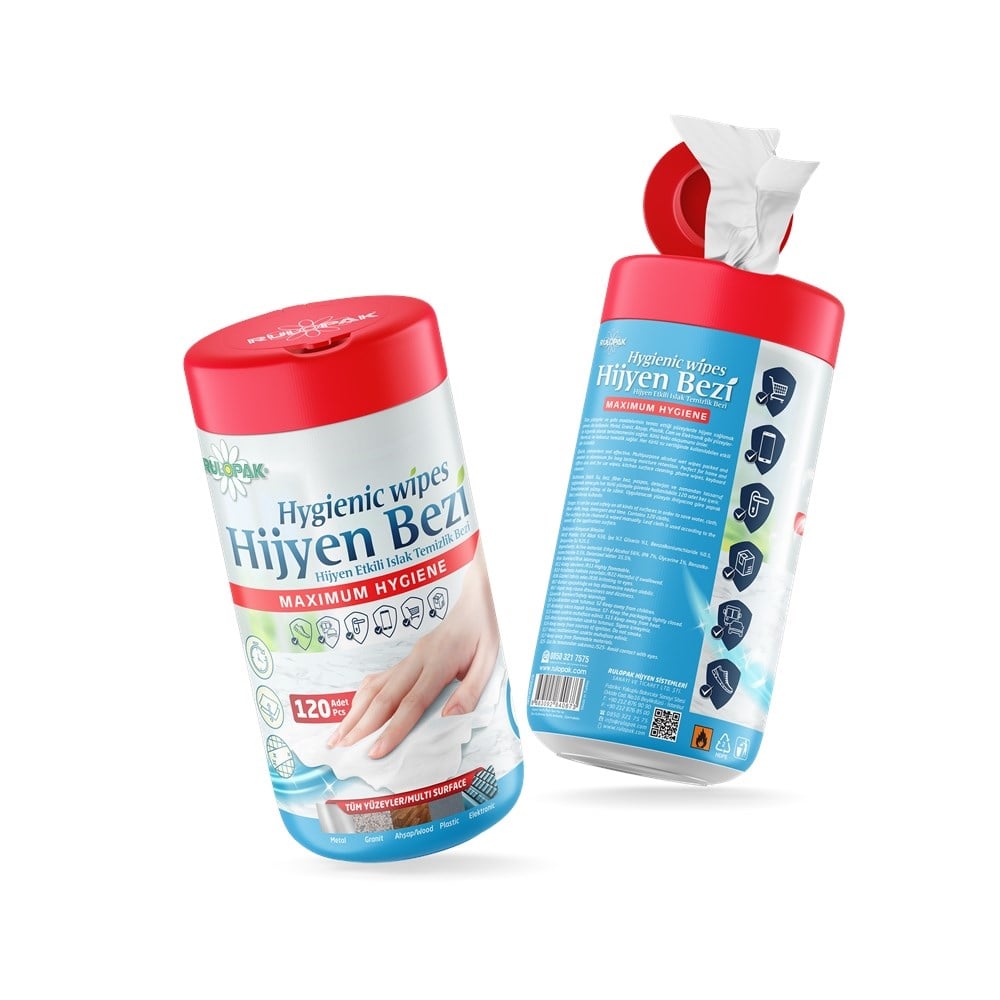 Rulopak Hijyen Bezi 120'Li Kutu