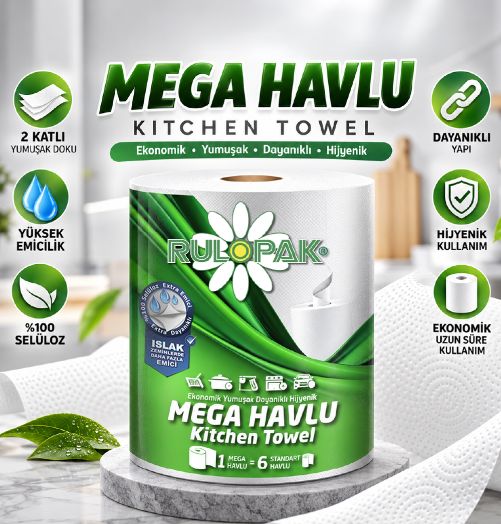 Rulopak Mega Havlu 