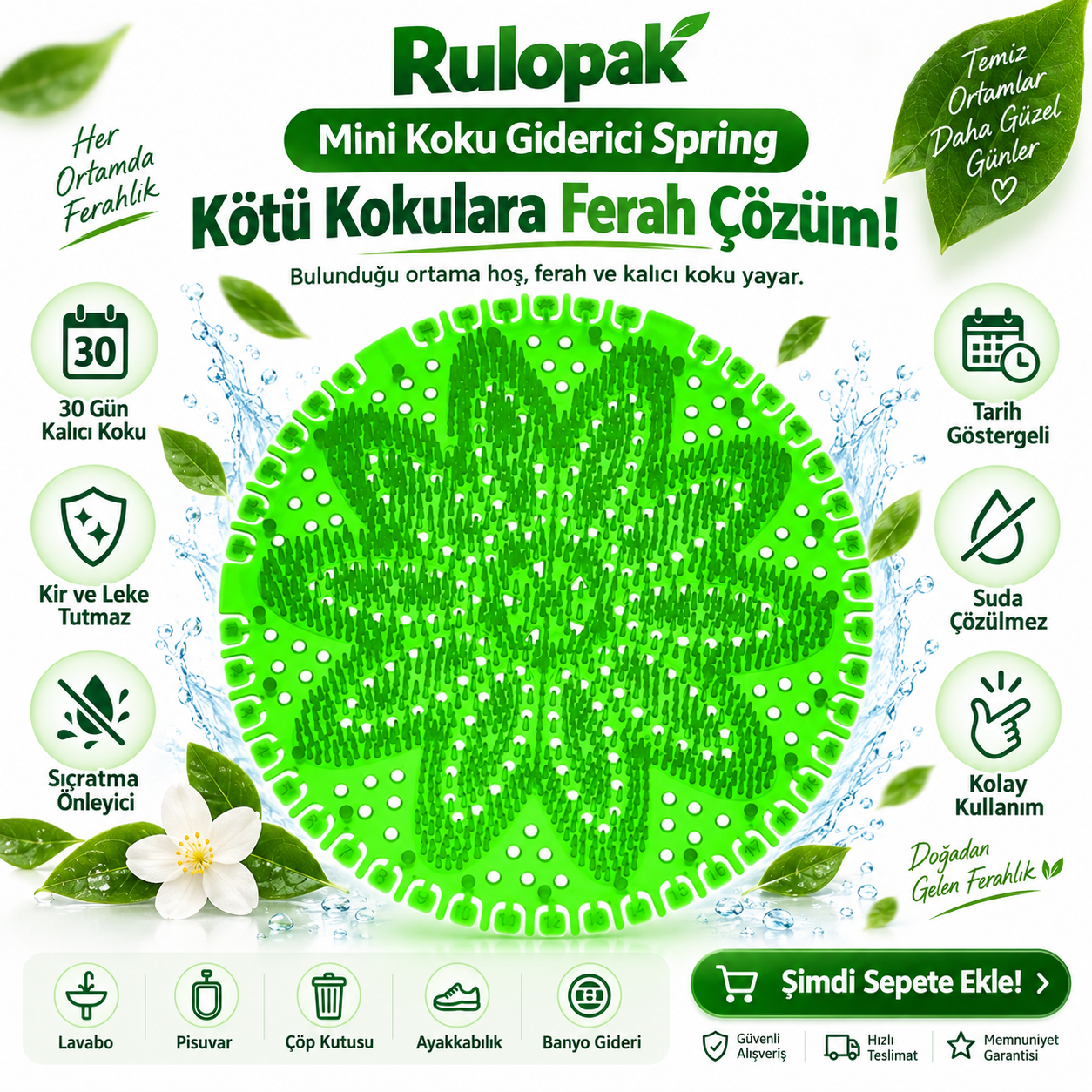 Rulopak Mini Koku Giderici Spring