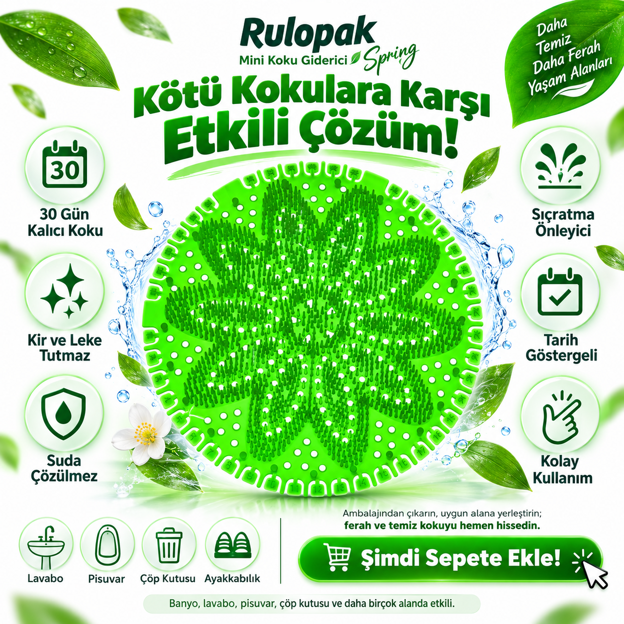 Rulopak Mini Koku Giderici Spring