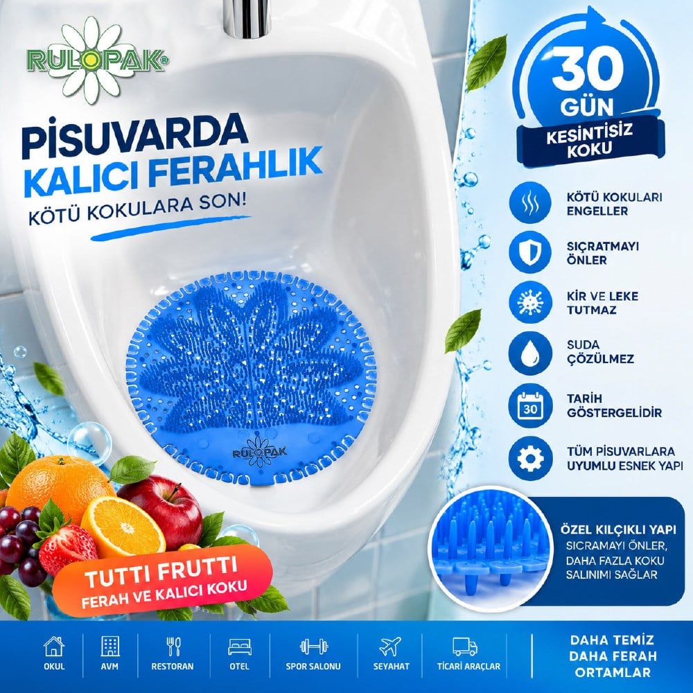 Rulopak Pisuvar Koku Giderici Tutti Frutti