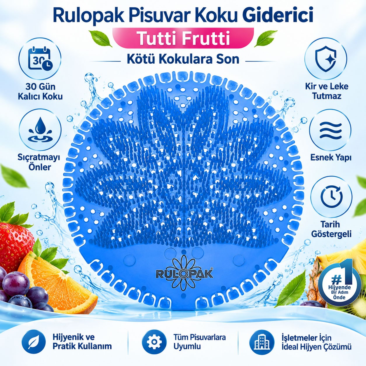 Rulopak Pisuvar Koku Giderici Tutti Frutti