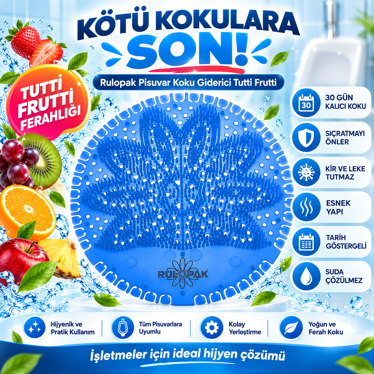 Rulopak Pisuvar Koku Giderici Tutti Frutti